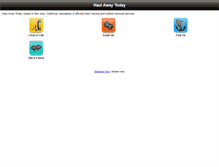 Tablet Screenshot of haulawaytoday.com